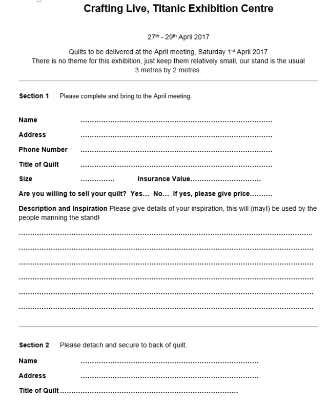 Crafting Live Application